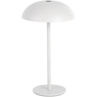 Image of Arcchio LED rechargeable table lamp Thenra, white, wall mount