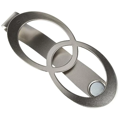 Image of Gardinia Roman Clip, Aluminum, Stainless Steel Finish, 13.5 x 5.5 cm