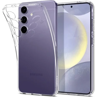 Image of Spigen Liquid Crystal TPU Back Cover Transparent Samsung Galaxy S24+