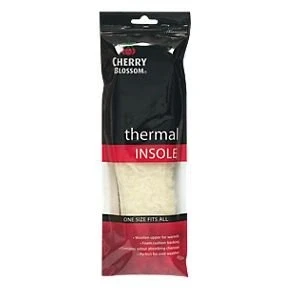 Image of Cherry Blossom Insole Thermal 1 Pair White