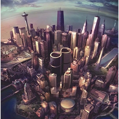 Image of Foo Fighters Sonic Highways Composite Sleeve 2014 USA vinyl LP 88843 09008 1