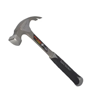Image of Estwing EMR20C Sure Strike All Steel Curved Claw Hammer 560g (20oz) ESTEMR20C
