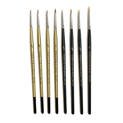 Image of Studio 22 Fine &amp; Micro Detail Paint Brush Set of 8