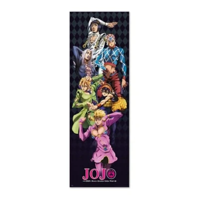 Image of Grupo Erik Jojos Bizarre Adventure Poster 20.8 x 62.2 inches / 53 158 cm Shipped Rolled Up Cool Posters Art &amp; Prints Door