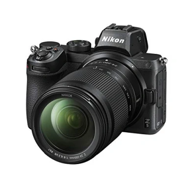 Image of Nikon Z 5 + 24 200 mm Mirrorless Camera Kit (273 Point Hybrid AF, Axis In Body Optical Image Stabilisation, 4K Movies, Dual Card Slots) VOA040K004