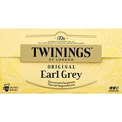 Image of Twinings Of London Earl Grey Origin Tea with Bergamot Flavoured 25 Bags, 50 g