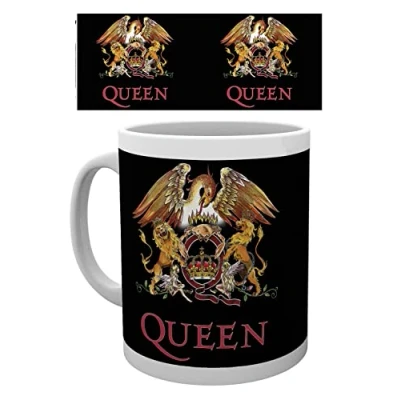 Image of GB eye Queen Colour Crest Mug