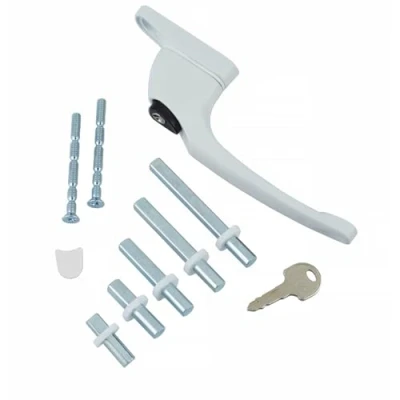 Image of ERA B0CJ2MRNBT Maxim Inline Multi Spindle Handle is Non Suit Both Right Left Handed Window Applications, White