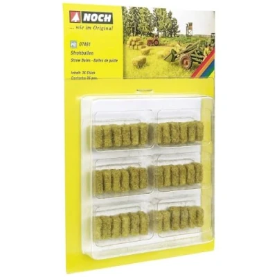 Image of Noch 7461 Straw Bales, Multicoloured