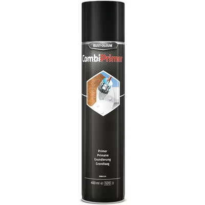 Image of Rust oleum 3380 Combicolor Grey Aerosol Primer 400ML