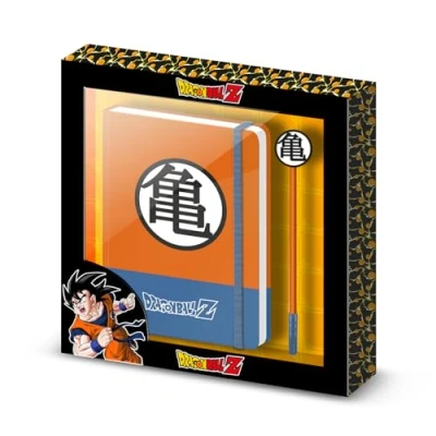 Image of Dragon Ball Symbol Gift Box with Diary and Fashion Ballpoint Pen, Multicolour