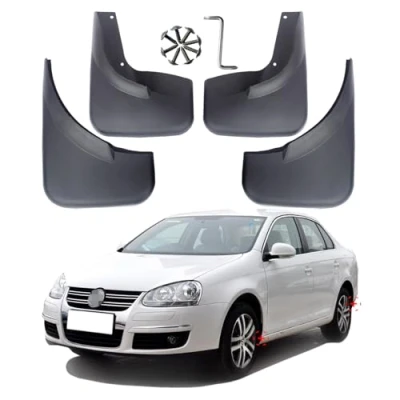 Image of Car Mud Flaps For Volkswagen Jetta MK5 Vento Sedan 2005 2010 Splash Guards Flap VW A5 Mudguards Front Rear 4pcs