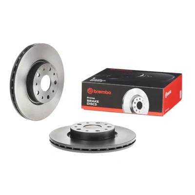 Image of 46469907 Brake DISC BREMBO Coated LINE 09.6769.21 281mm 22mm 5 internally vented