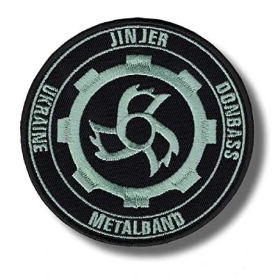 Image of Jinjer Band Patch Badge Embroidered Iron on Applique