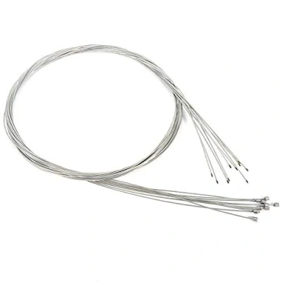 Image of VBESTLIFE Bike Shifter Cable, 10Pcs Steel Gear Cable Bicycle Replaceable Inner Shift Derailleur Wire,