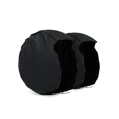 Image of Oldbones Motorcycle Tire Warmer fasten heating Windstop Tyre Cover Windbreak Case Winter 17 inch in Black