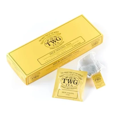 Image of TWG Tea Milk Oolong 15 Hand Sewn Cotton Bags Gift Set