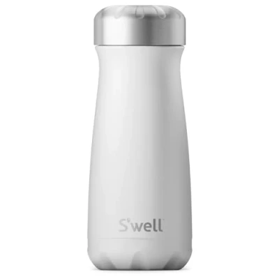Image of S&#039;well Stainless Steel Traveler 470ml Moonstone Triple Layered Vacuum Insulated Travel Mug Keeps Coffee, Tea and Drinks Cold for 24 Hours Hot 12 BPA Free Water Bottle