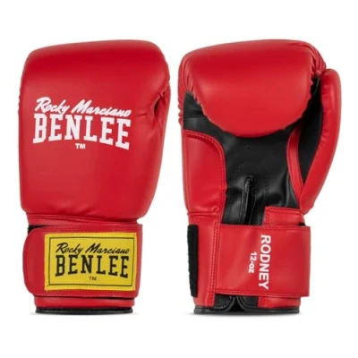 Image of Benlee Rocky Marciano PU Training Glove Rodney Red/Black, 10oz