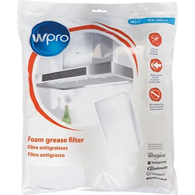 Image of Wpro UGF018 Extractor hood Accessory/Grease Filter/Universal/Can be cut to fit