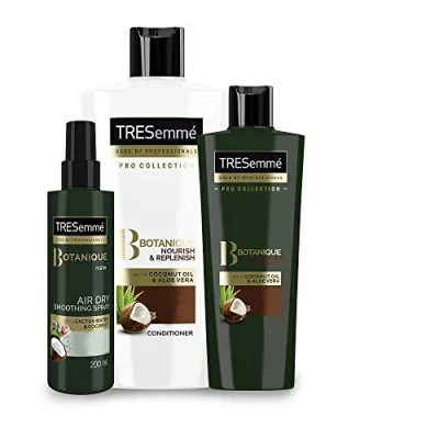 Image of TRESemme Botanique Shampoo and Conditioner Sets with Air Dry Spray, Hair Care Kit Bundle