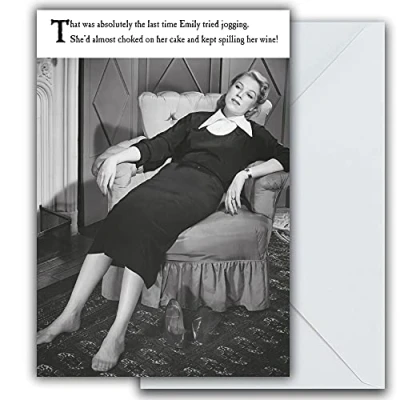 Image of Funny Birthday Card For Her, Female Funny, Happy Her Women