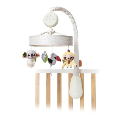 Image of Tiny Love Boho Chic Luxe Musical Mobile, Cot Mobile with Melodies, Vintage Looking Toy Arm, 0m +