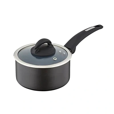 Image of Tower T80356 Cerasure 16 cm Saucepan with Non Stick Coating, Suitable for all Hob Types, Graphite