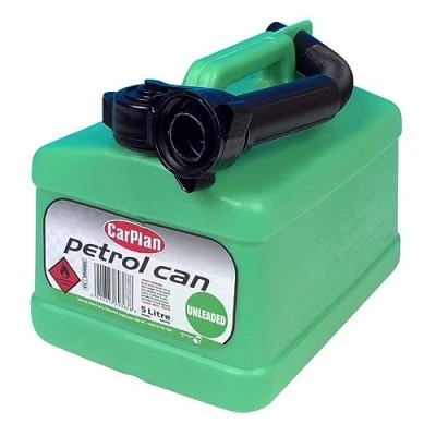 Image of Zale Yardley Fuel Can, Jerry Can 5 Liter, Petrol with Spout, Diesel &amp; Funnel, Oil Carrier, Backup Container, Liquid Storage Canisters