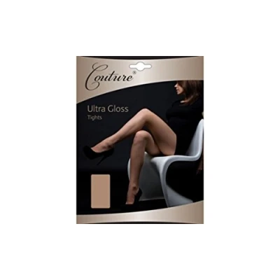 Image of Couture Womens/Ladies Ultra Gloss Tights Nude, Large