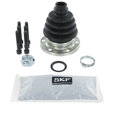 Image of 1J0498201 CV Boot SKF VKJP 8010 114mm AUDI: TT Coupe, A3 Hatchback, VOLKSWAGEN: Golf 4, Bora Saloon, 4 Variant, SEAT: Leon I Hatchback