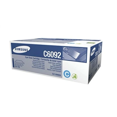 Image of Samsung SU082A CLT C6092S Toner Cartridge, Cyan, Pack of 1