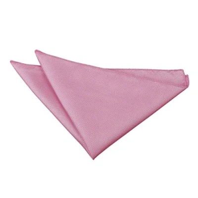 Image of DQT Men Pink Solid Plain Stripe Floral Paisley Polka Dot Pocket Square Check Light