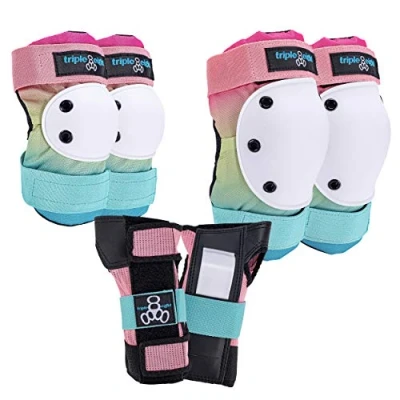 Image of Triple 8 Saver Series 3 Pack Pad Set Shaved Ice