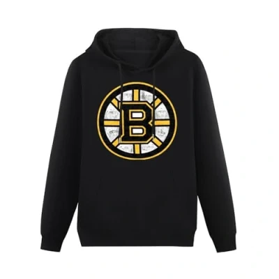 Image of Besiege Boston Bruin Hoodies Pullover Hoody Black Sweatershirt 3XL