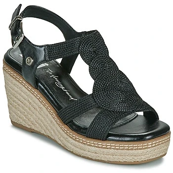 Image of XTI Women&#039;s 142320 Wedge Sandal, Black/White, 5 UK