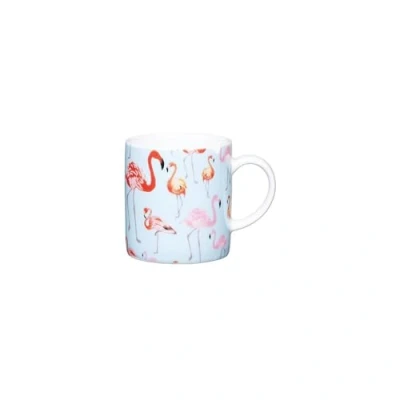 Image of KitchenCraft Flamingo Porcelain Espresso Mug