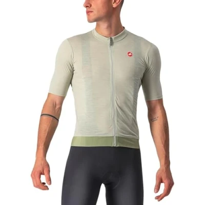 Image of CASTELLI 4522027 FINISSEUR JERSEY Men&#039;s T shirt desert green L