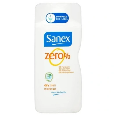 Image of Sanex Zero% Dry Skin Shower Gel 225 ml [Personal Care] Pack Of 3