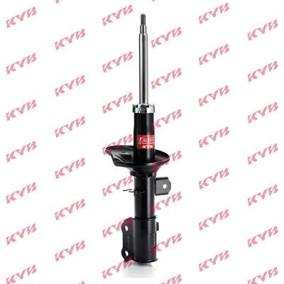 Image of 546500B000, 546501C200, 546501C300, 546501C600 Shock absorber KYB Excel G 333507 Front Axle Left Gas Pressure Twin Tube Suspension Strut Top pin