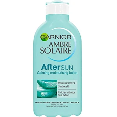 Image of Garnier Ambre Solaire After Sun Soothing and Hydrating Lotion with Natural Derived Aloe Vera 200ml