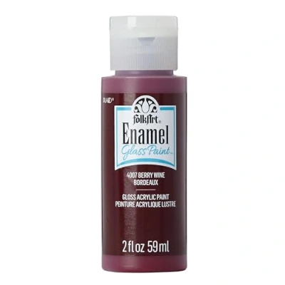 Image of Folkart Berry Wine Enamels 2oz