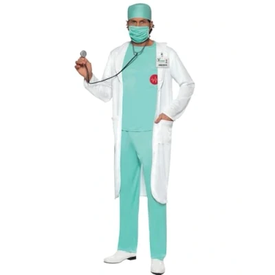 Image of Smiffys Doctor Costume, M Size 38 40 , Green
