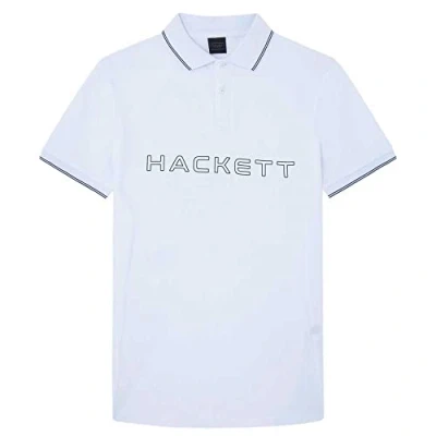 Image of Hackett London Men&#039;s HS Polo Shirt, White (White), 3XL