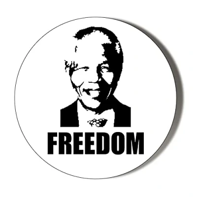 Image of Gift Insanity FREE NELSON MANDELA 38mm Small Novelty Badge