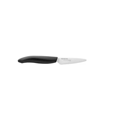 Image of KYOCERA FK 075 WH BK EU 7.5cm Ceramic Pairing Knife Black Handle
