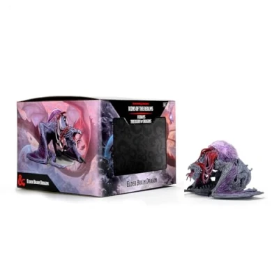 Image of D&amp;D Fizban&#039;s Treasury of Dragons Premium Set 1 Elder Brain Dragon: Icons the Realms Miniature