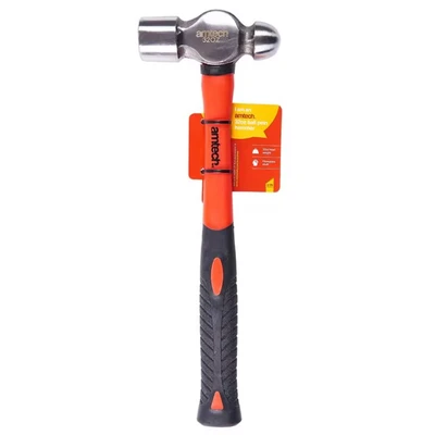 Image of Amtech A0690 32oz (1kg) Ball Pein Hammer with fibreglass Shaft