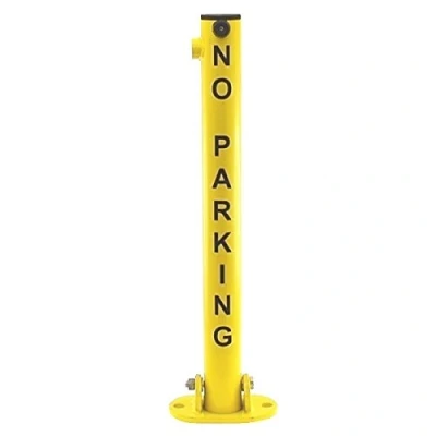 Image of No Parking Fold Down Security Post
