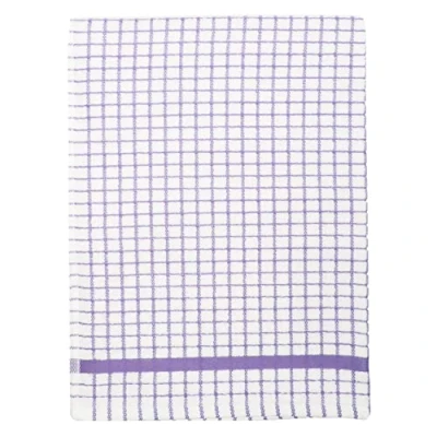 Image of Samuel Lamont &amp; Sons Poli Dri Tea Towel Lavender , Size 50cm x 70cm, 100% Cotton Terry Towelling Ultra absorbent Super Soft Kitchen Machine Washable, Purple, One